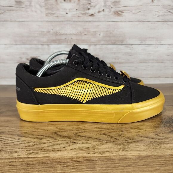 Vans Shoes - Vans Old Skool Harry Potter Golden Snitch Sneakers Men’s Size 6.5 Women’s Size 8